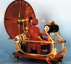 Model of H. G. Wells' Time Sled