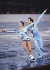 Babilonia And Gardner in 1979, photo by Tony Duffy